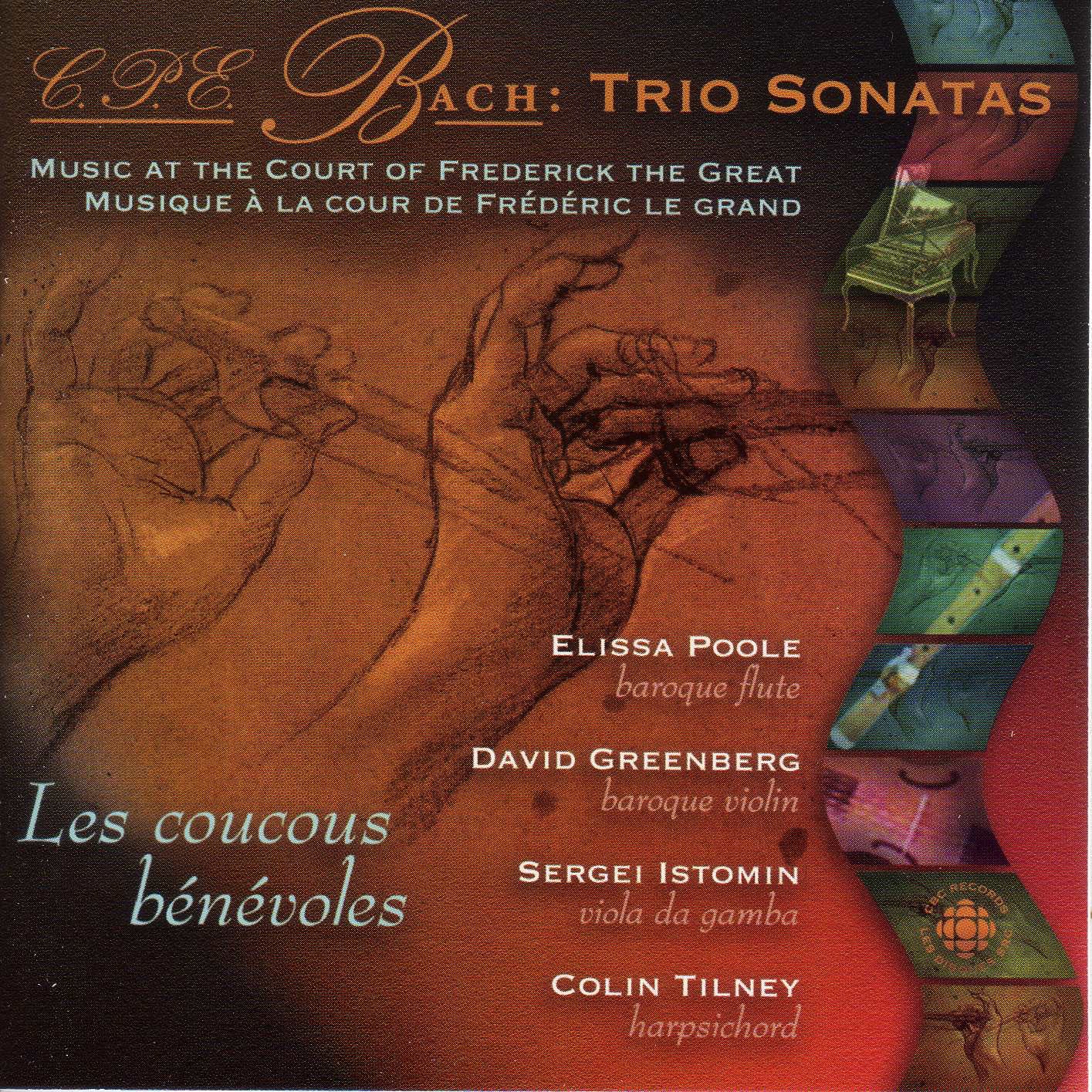 Bach, C.P.E.: Trio Sonatas by Sergei Istomin, David Greenberg, Colin Tilney & Elissa Poole album cover