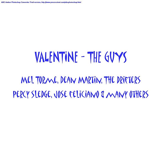 Valentine - the Guys