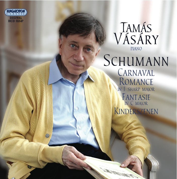 Обложка альбома «R. Schumann: Carnaval, Romance in F sharp major, Fantasie in C major, Kinderszenen» — Tamás Vásáry