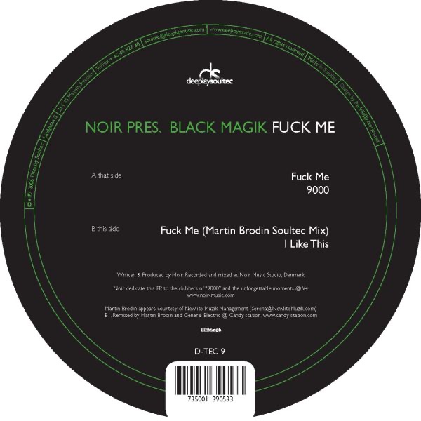 Обложка альбома «Fuck Me - EP» — Black Magik