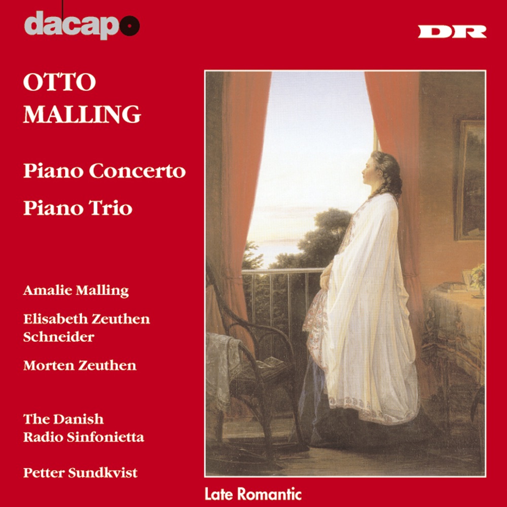 Обложка альбома «Malling, O.: Piano Concerto» — Amalie Malling, Petter Sundkvist, Danish Radio Sinfonietta, Morten Zeuthen & Elisabeth Zeuthen Schneider