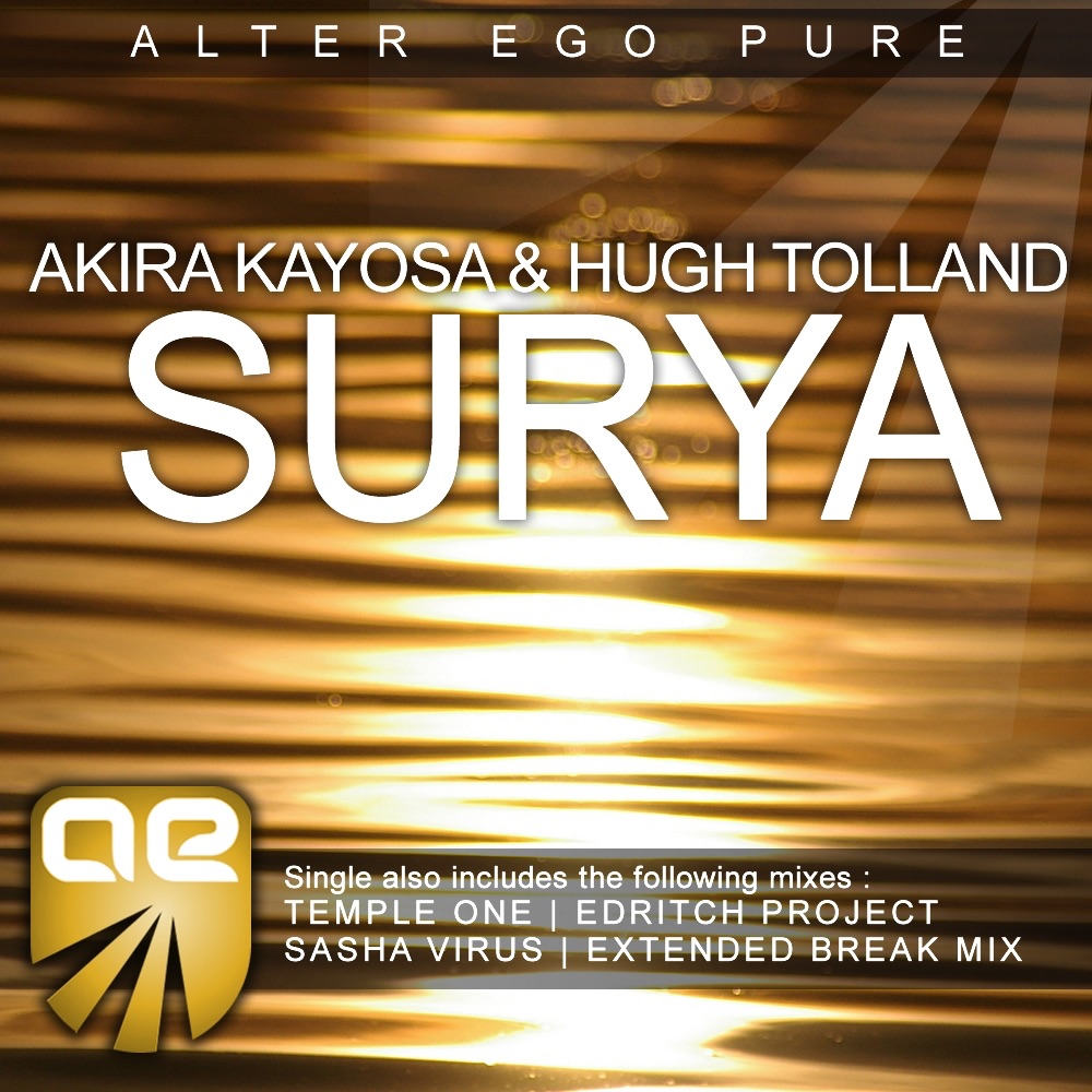 Обложка альбома «Surya - Single» — Akira Kayosa & Hugh Tolland