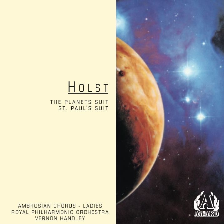 Обложка альбома «Holst: The Planets Suit & St. Paul's Suit» — Ladies Royal Philharmonic Orchestra & Vernon Handley