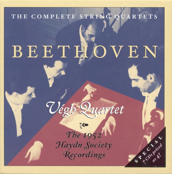 Beethoven: String Quartets Nos. 1-16 (Complete) (Vegh Quartet) (1952)