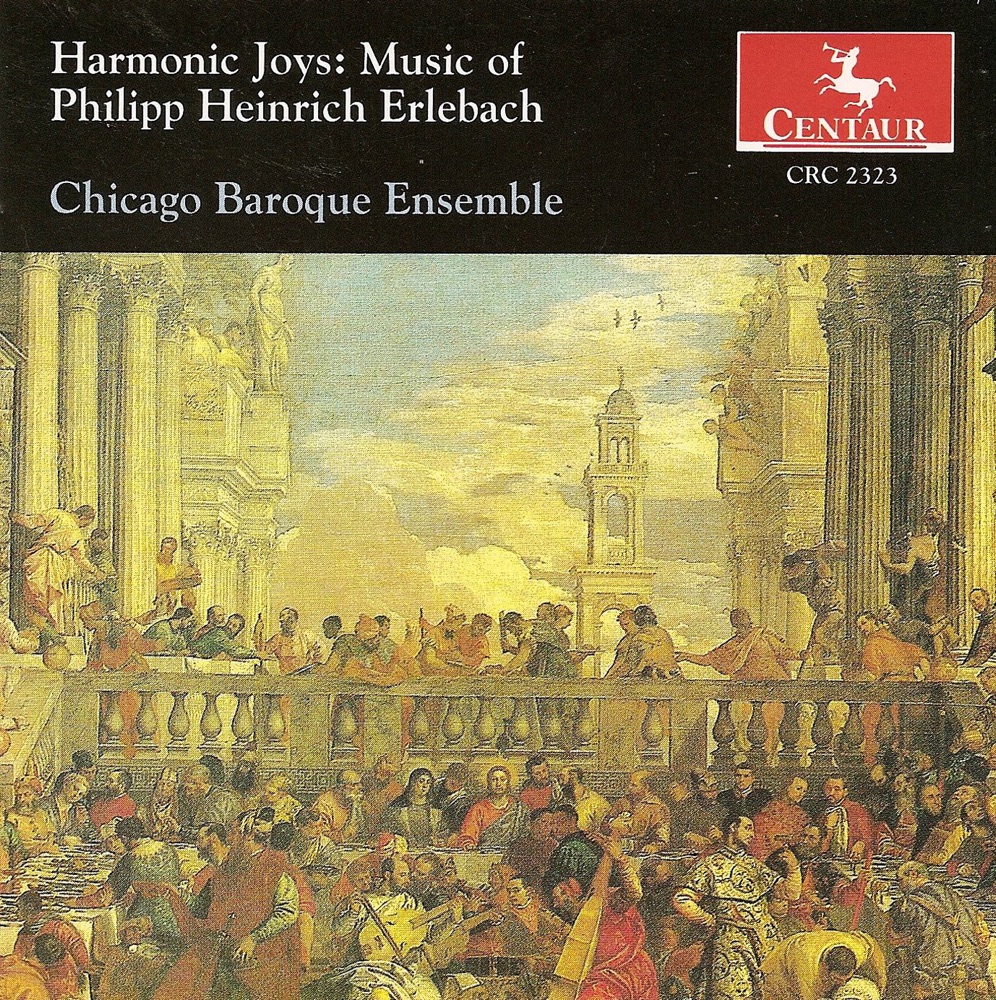 Обложка альбома «Erlebach, P.H.: Trio Sonatas Nos. 1-3» — Chicago Baroque Ensemble