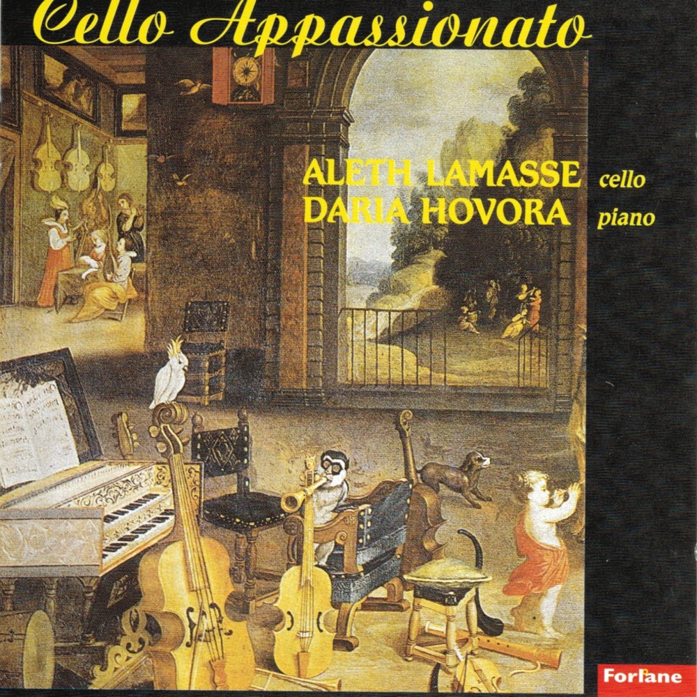 Обложка альбома «Cello appassionato» — Aleth Lamasse & Daria Hovora
