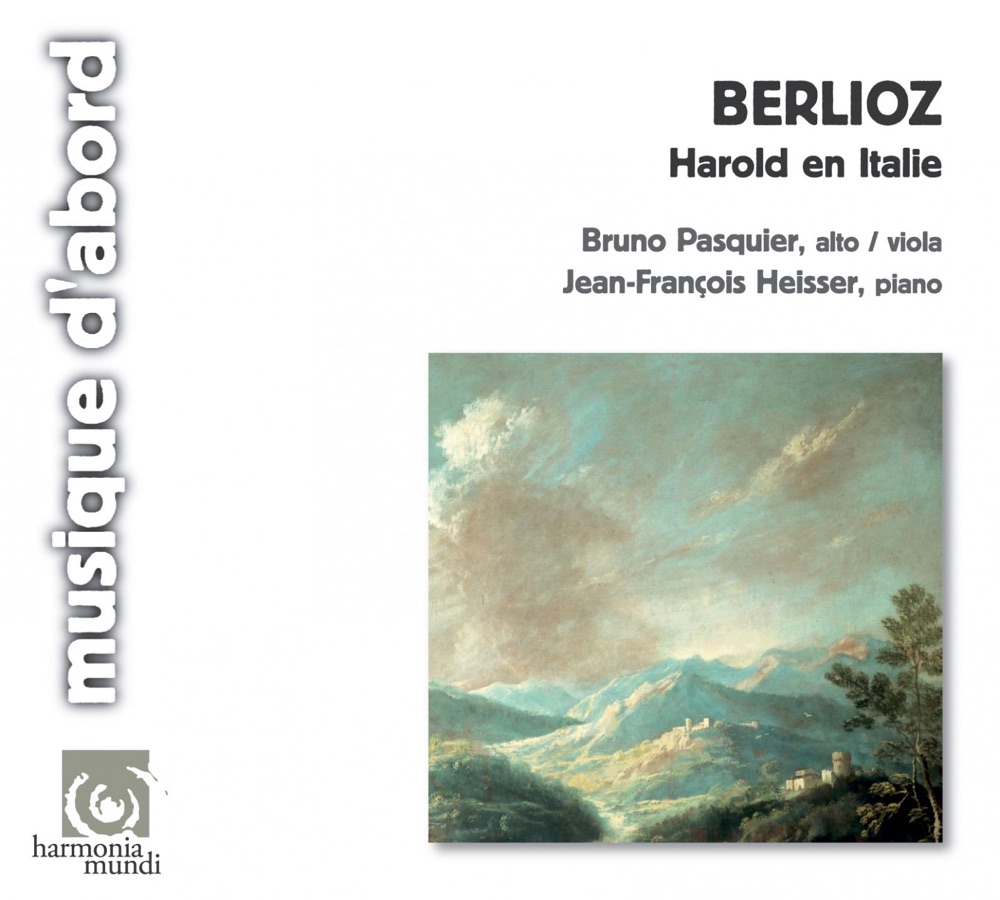 Обложка альбома «Berlioz: Harold en Italie. Transcription for Viola and Piano By Franz Liszt» — Bruno Pasquier & Jean-François Heisser