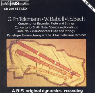 Double Concerto for Recorder and Flute In e Minor, TWV 52:e1: I. Largo by Clas Pehrsson, Penelope Evison & Drottningholm Baroque Ensemble song reviws