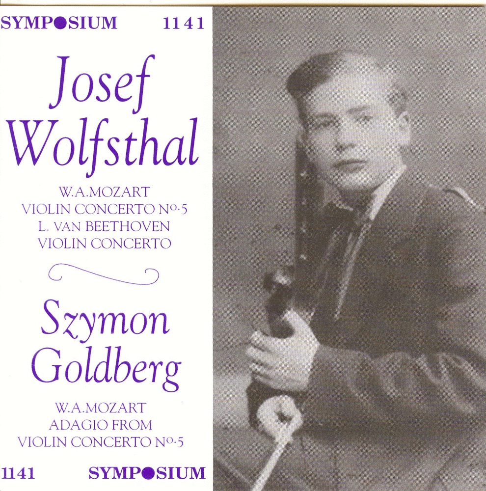 Обложка альбома «The Great Violinists, Vol. 6 (1928-1932)» — Staatskapelle Berlin, Frieder Weissmann, Josef Wolfsthal, Manfred Gurlitt, Berlin Philharmonic, Paul Kletzki & Szymon Goldberg