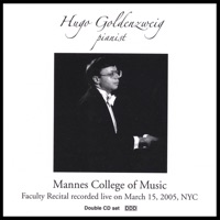 Live Piano Recital - Hugo Goldenzweig
