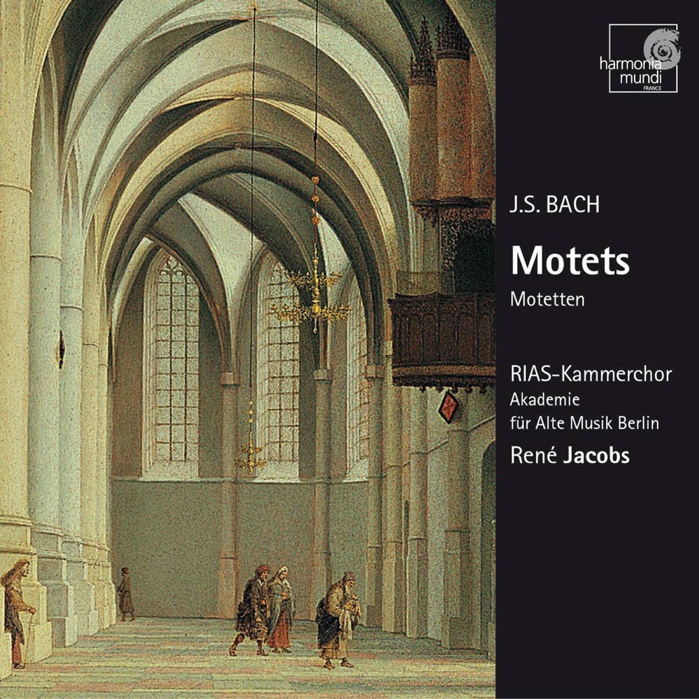 Обложка альбома «Bach: Motets» — Akademie für Alte Musik Berlin, René Jacobs & RIAS Kammerchor