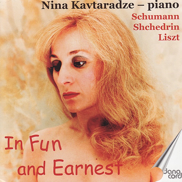 Обложка альбома «In Fun and Earnest - Schumann, Liszt & Shehedrin» — Nina Kavtaradze