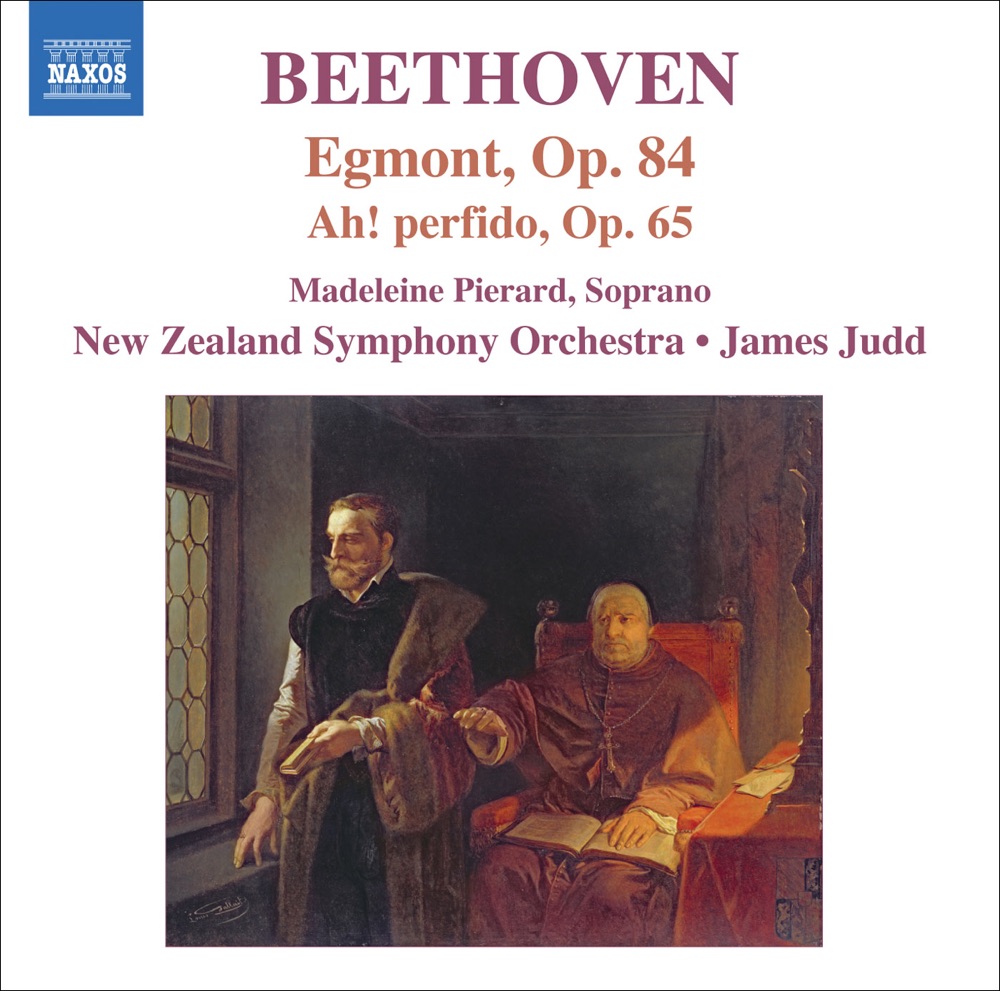 Обложка альбома «Beethoven, L. Van: Egmont - Ah, Perfido» — Madeleine Pierard, Claus Obalski, James Judd & New Zealand Symphony Orchestra