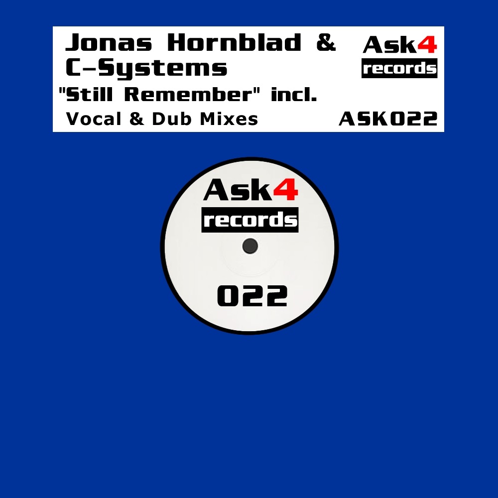 Jonas Hornblad and C-Systems - Still Remember (C-Systems Vocal mix)