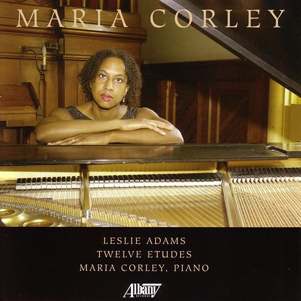 Обложка альбома «Adams: 12 Etudes» — Maria Corley