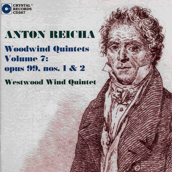 Обложка альбома «Reicha: Woodwind Quintets, Volume 7» — Westwood Wind Quintet