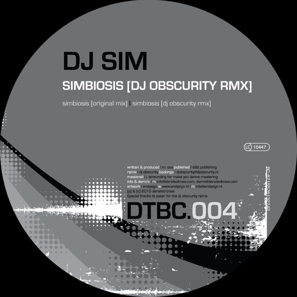 Simbiosis (Dj Obscurity Rmx) - Single artwork