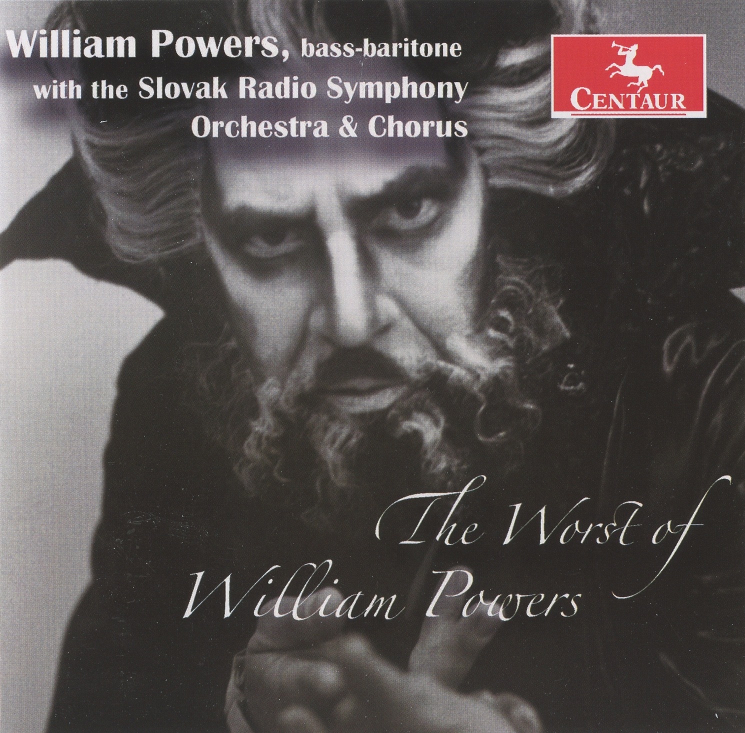 The Worst of William Powers by Dennis Burkh, William Powers & Slovak Radio Symphony Orchestra album cover