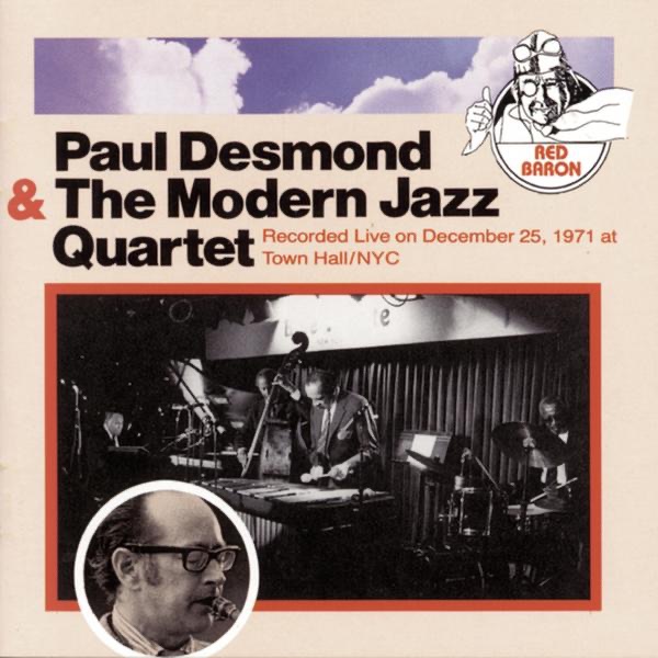 Обложка альбома «Paul Desmond & the Modern Jazz Quartet (Live)» — Paul Desmond & The Modern Jazz Quartet