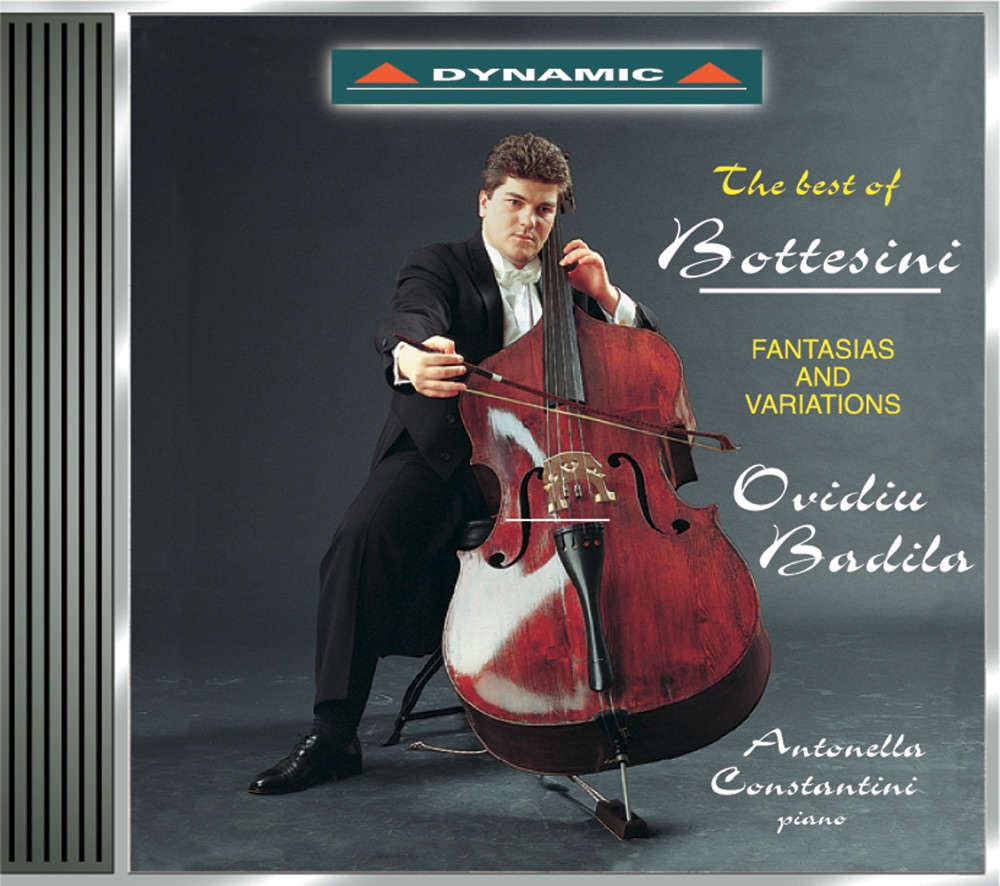 Обложка альбома «Bottesini: Double Bass Music, Vol. 1 - Fantasias and Variations» — Ovidiu Badila & Antonella Costantini