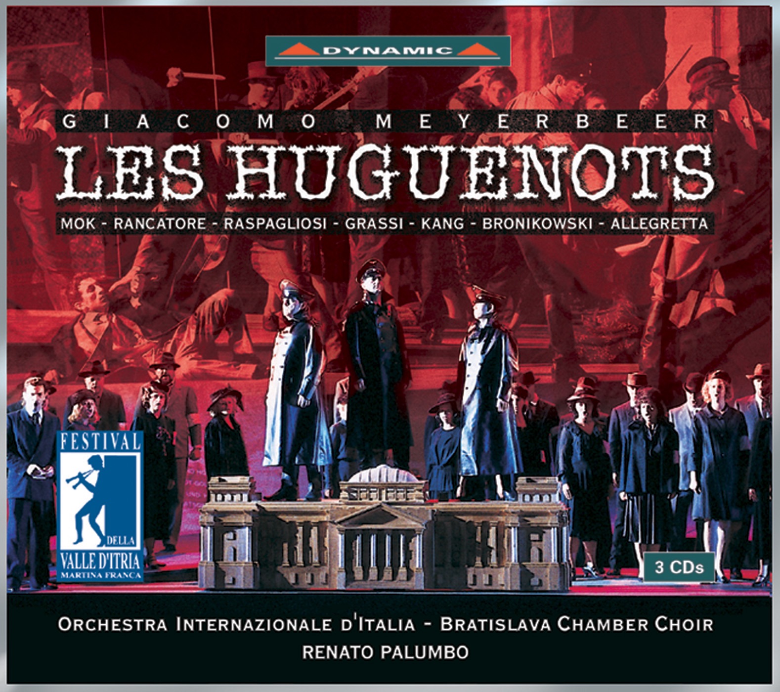 Meyerbeer: Les Huguenots by Desiree Rancatore, Italian International Orchestra & Renato Palumbo album cover