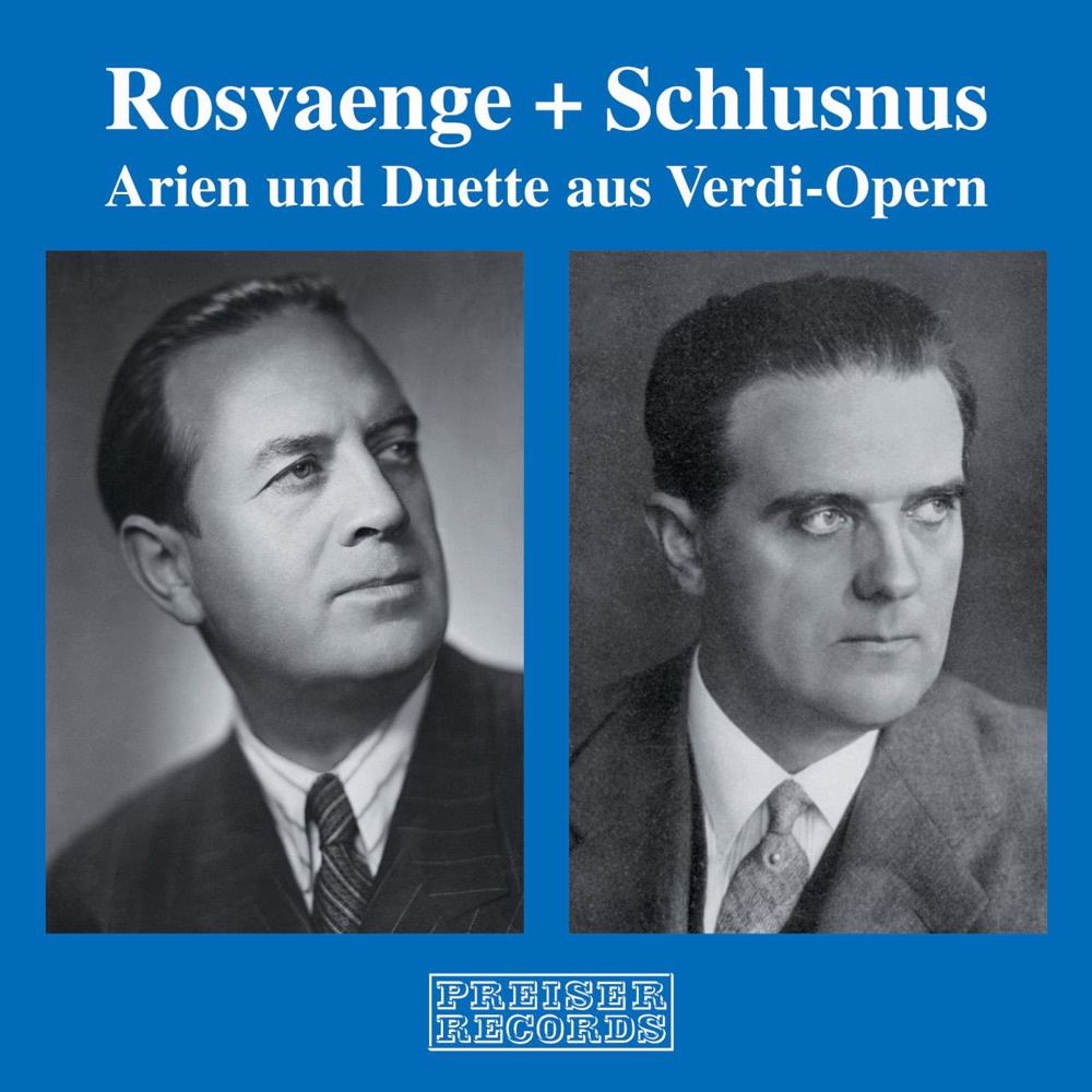 Обложка альбома «Helge Rosvaenge & Heinrich Schlusnus» — Helge Rosvaenge & Heinrich Schlusnus