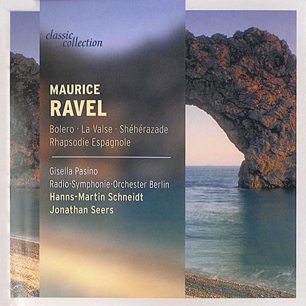 Обложка альбома «Classic Collection - Ravel» — Rundfunk-Sinfonieorchester Berlin, Jonathan Seers, Gisella Pasino, Hanns-Martin Schneidt, Gyorgy Lehel, Budapest Symphony Orchestra, Ádám Fischer, Hungarian State Orchestra, József Balog, Béla Bánfalvi, Gyorgy Konrad, Andrea Vigh, László Jakobi, Eszter Horgas, Zsuzsanna Nemeth-Fejervari, Tomislav Baynov & Bartók Quartet