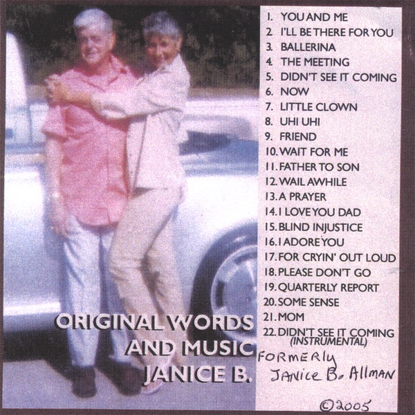 Обложка альбома «Janice B» — Janice B