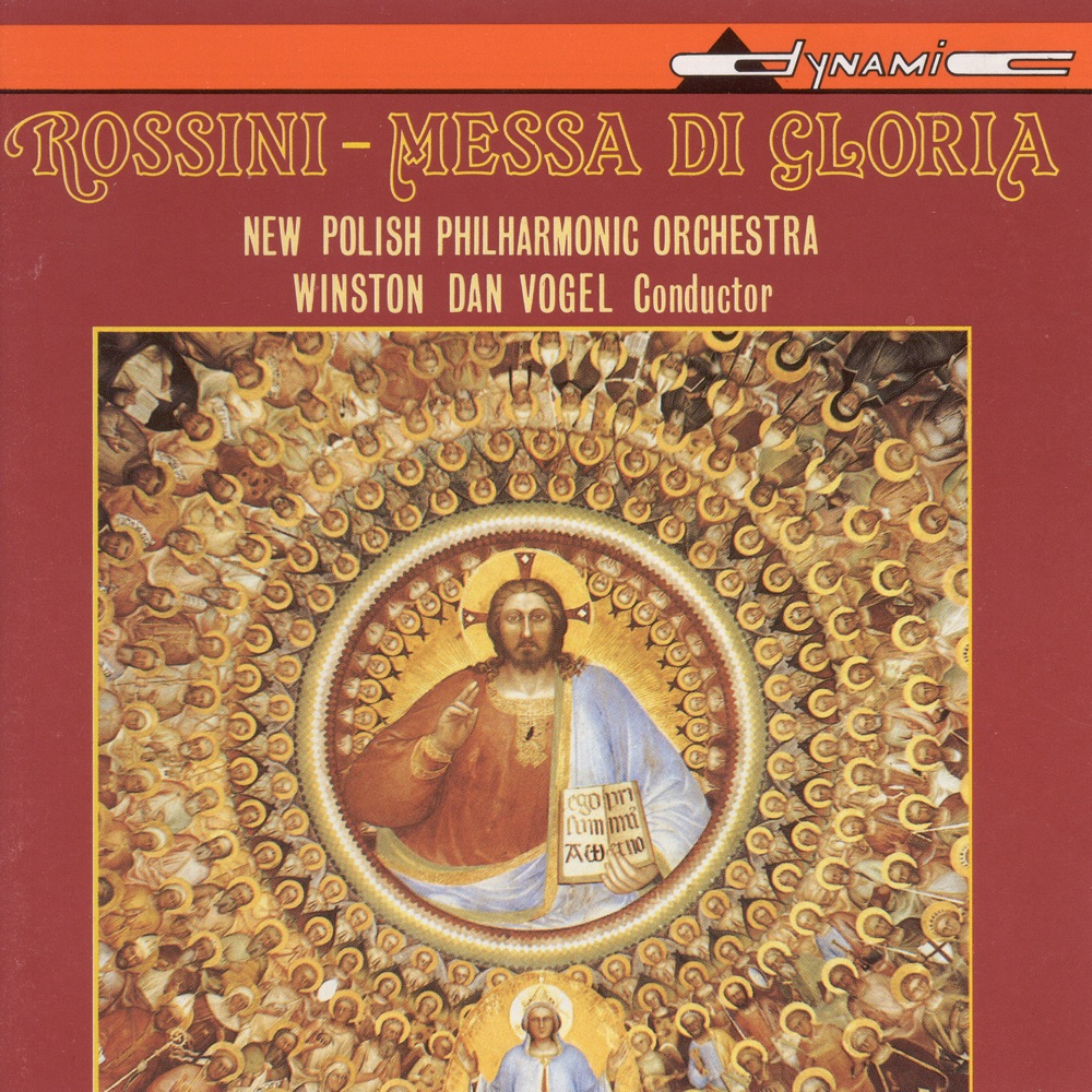 Обложка альбома «Rossini: Messa di Gloria» — Piotr Kusiewicz, Cracow Concert Choir, Winston Dan Vogel & New Polish Philharmonic Orchestra