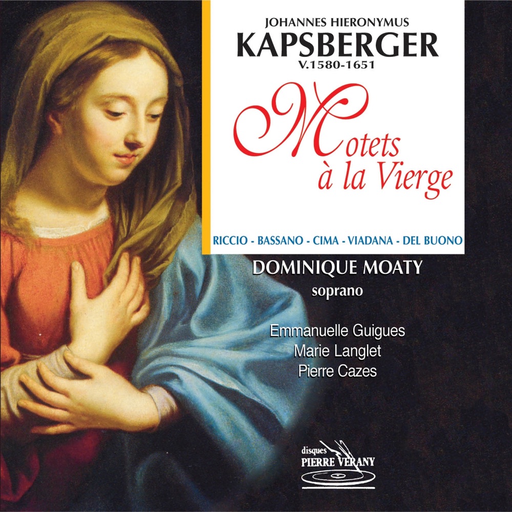 Обложка альбома «Motets à la Vièrge» — Dominique Moaty, Emmanuelle Guigues, Marie Langlet & Pierre Cazès