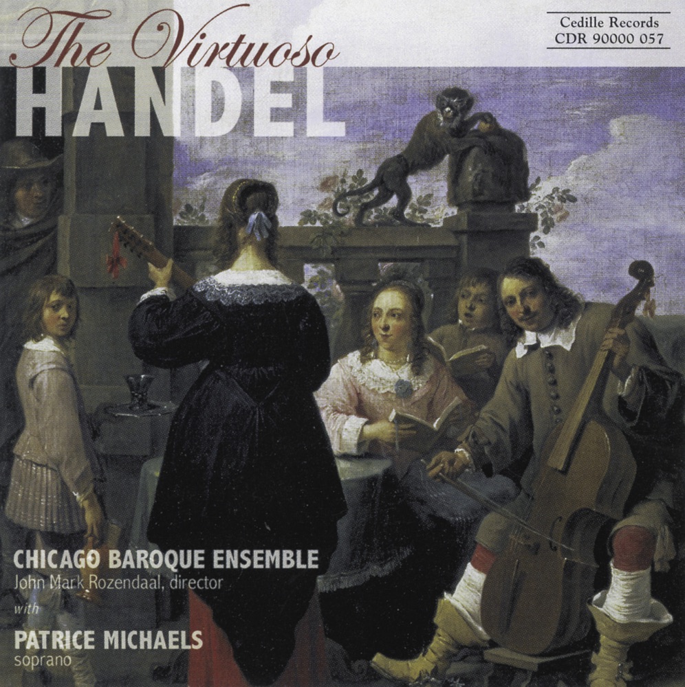 Обложка альбома «Handel: Un'Alma Innamorata - Chi Rapi la Pace Al Core - la Lucrezia» — John Mark Rozendaal, Anita Miller-Rieder, Chicago Baroque Ensemble, Patrice Michaels & David Schrader