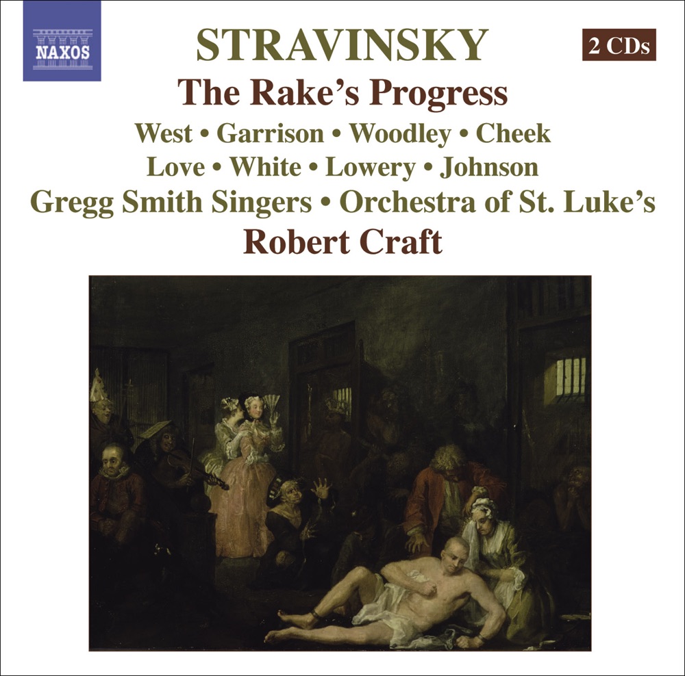 Обложка альбома «Stravinsky, Vol. 11: The Rake's Progress» — Jayne West, Robert Craft & St. Luke's Orchestra