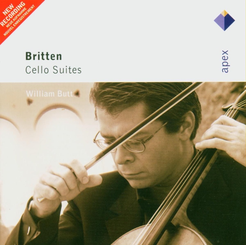 Обложка альбома «Britten: Cello Suites» — William Butt