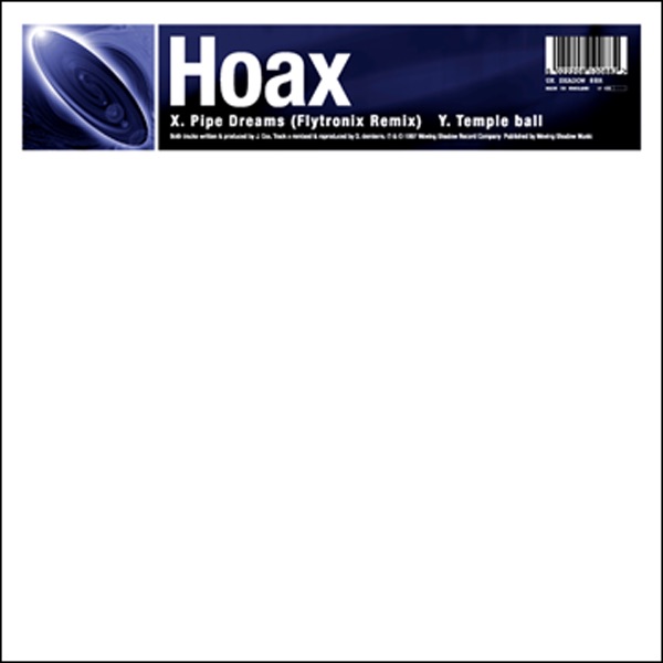 Pipe Dreams (Flytronix Remix) / Temple Ball - Single (Single - Moving Shadow SHADOW88RiTMS - Drum & Bass) by Hoax album cover