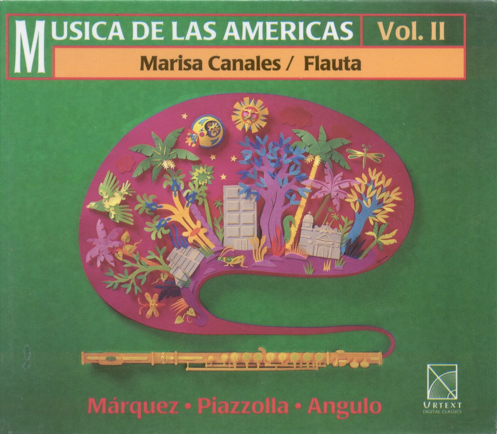 Обложка альбома «Marquez, A.: Danzon No. 3 - Piazzolla, A.: Histoire Du Tango - Angulo, E.: Los Centinelas De Etersa (Music of the Americas, Vol. 2)» — Mexico City Chamber Orchestra, Benjamín Juárez Echenique, Marisa Canales, Juan Carlos Laguna & Wlodzimierz Pabian