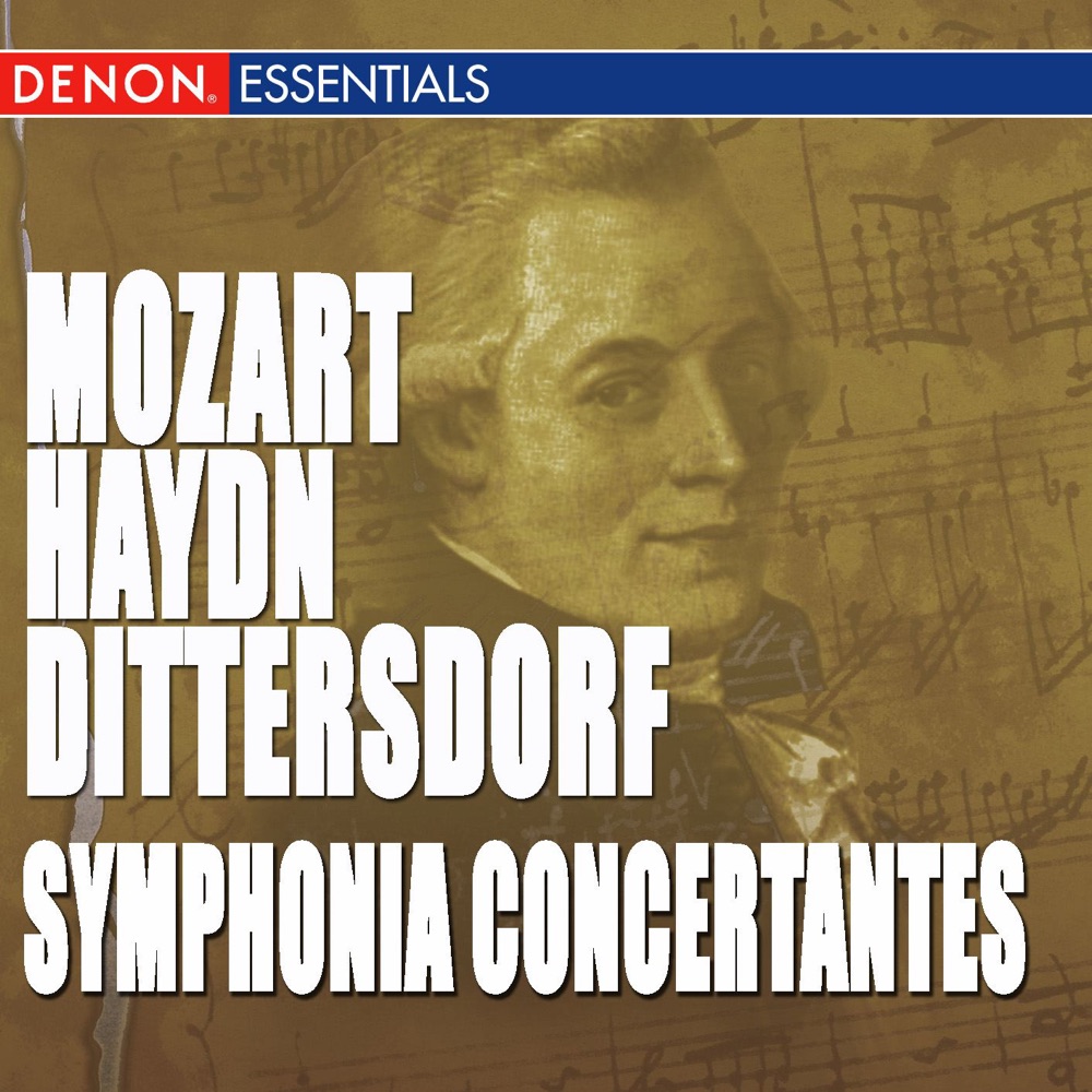 Обложка альбома «Dittersdorf: Symphony Concertante - Mozart: Sinfonia Concertante - Haydn: Sinfonia Concertante, Hob 105» — Moscow RTV Chamber Orchestra & Vladimir Fedoseyev