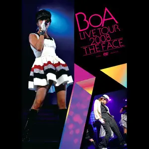 BoA「BoA LIVE TOUR 2008 -THE FACE-」のジャケット