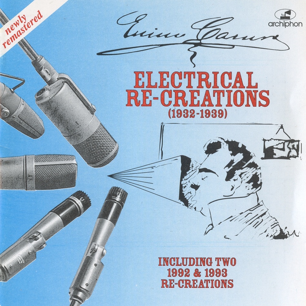 Обложка альбома «Enrico Caruso: Electrical Re-Creations» — Enrico Caruso, Bart Squance, Nigel Amherst, Devon String Orchestra, Studio Conductor & Studio Orchestra