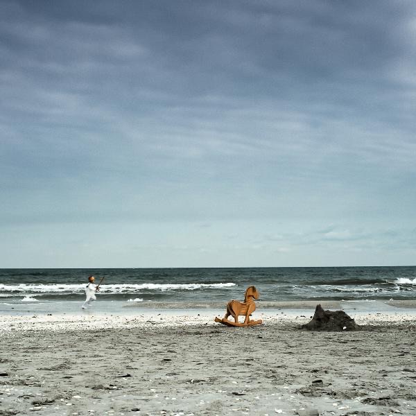 Running to the Seashore