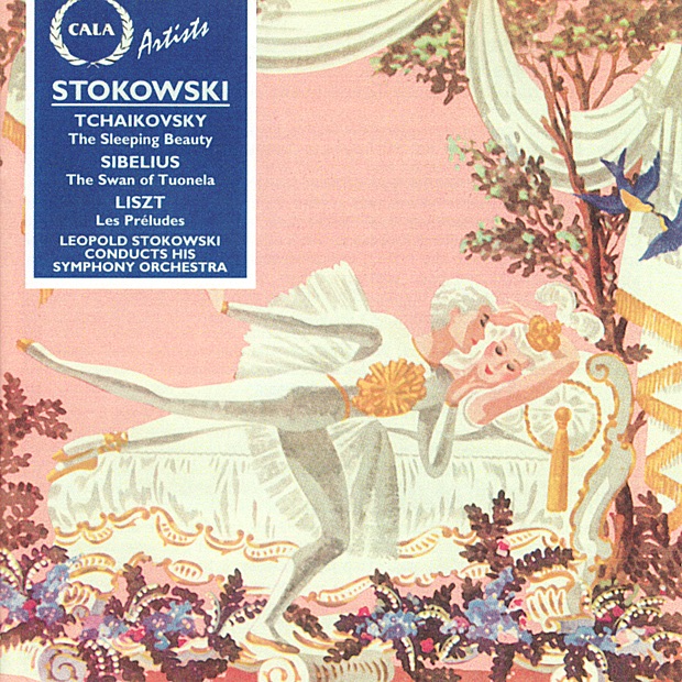Обложка альбома «Tchaikovsky: the Sleeping Beauty - Sibelius: The Swan of Tuonela - Liszt: Les Préludes» — Leopold Stokowski's Symphony Orchestra & Leopold Stokowski
