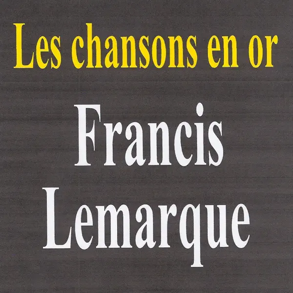 A Paris — FRANCIS LEMARQUE