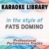 Karaoke Library - Lazy Lady (Karaoke Version) [In the Style of Fats Domino]
