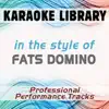 Lazy Lady (Full Vocal Version) [In the Style of Fats Domino]