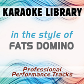 I'm Walking (Karaoke Version No Backing Vocal) [In the Style of Fats Domino]