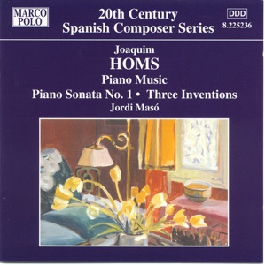Homs: Piano Sonata No. 1 & Remembrances & Three Envocations