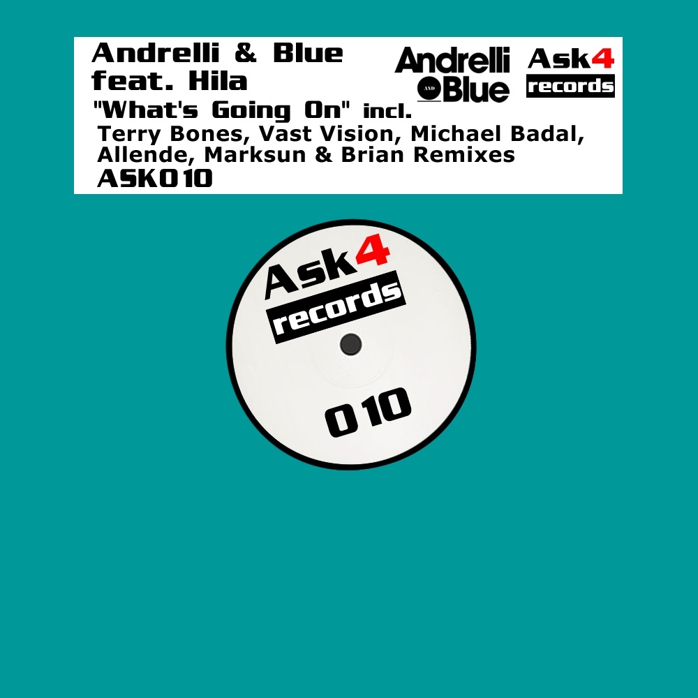 Обложка альбома «What's Going On (Featuring Hila) - Single» — Andrelli & Blue