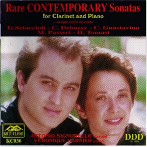 Rare Contemporary Sonatas for Clarinet and Piano