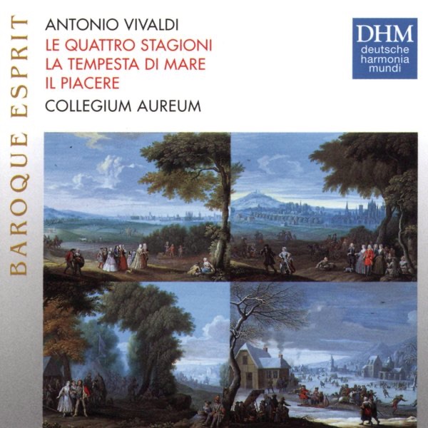 Обложка альбома «Vivaldi: Le Quattro Stagioni, La Tempesta Di Mare, Il Piacere» — θollegium Aʊreum & Franzjosef Maier