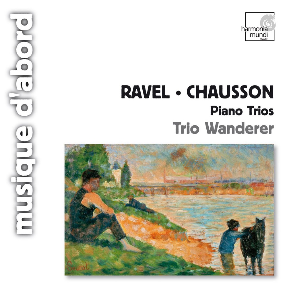 Обложка альбома «Ravel & Chausson: Piano Trios» — Trio Wanderer