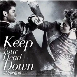 TVXQ! / 東方神起“ウェ(Keep Your Head Down)日本ライセンス盤 [韓国語Ver.]” cover artwork